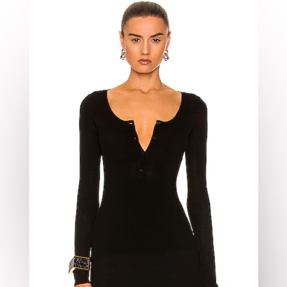 NWT NILI LOTAN Maia Silk Knit Top